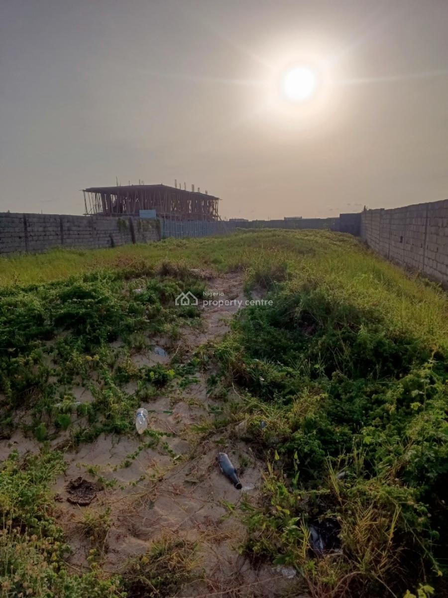 Half Plot(324sqm) of Land, Atlantic View Estate, Alpha Beach Road, New-road Bustop, Igbo Efon, Lekki, Lagos, Residential Land for Sale