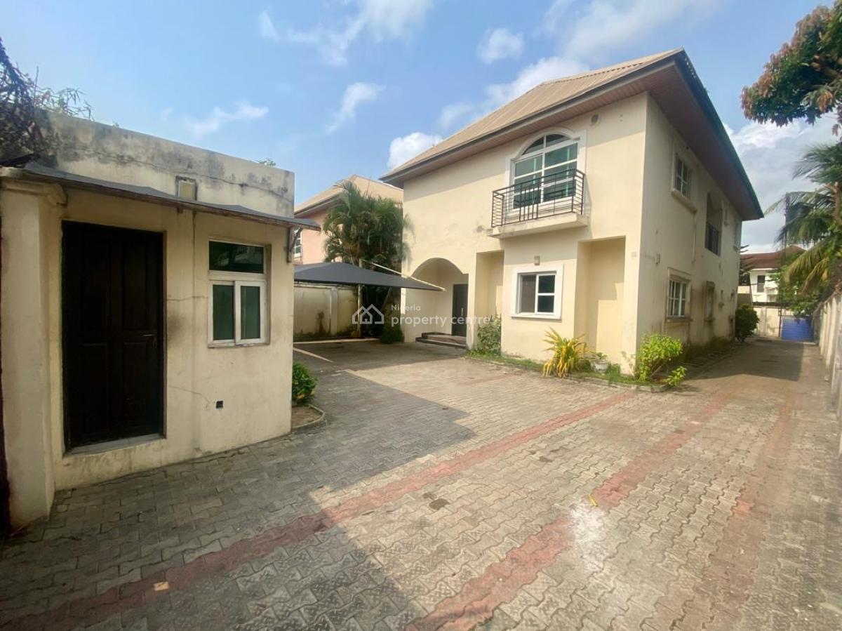 4 Bedroom Detached Duplex with Two Bq, Emma Abimbola Street, Lekki Phase 1, Lekki, Lagos, Detached Duplex for Rent