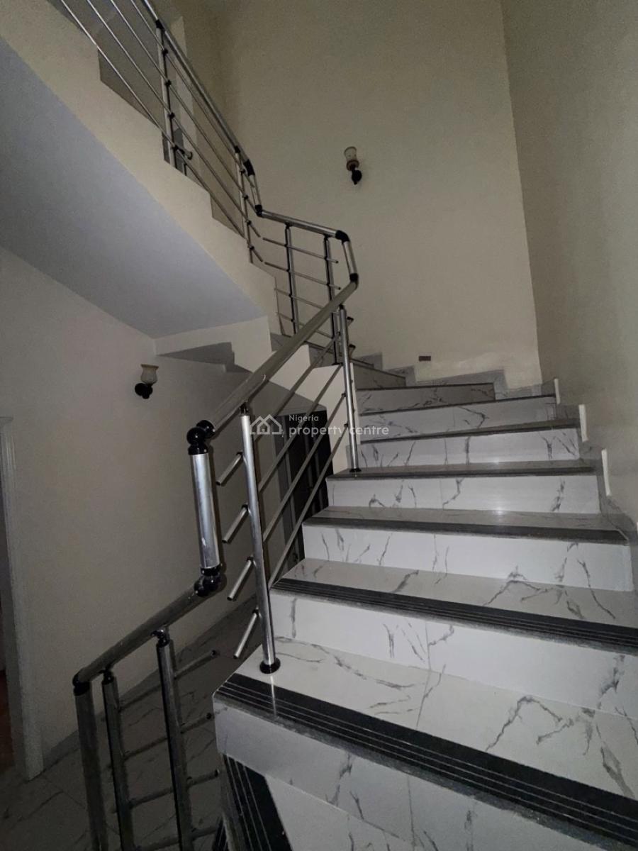 Spacious 4 Bedroom Semi Detached Duplex with Bq, 4 Bedroom Duplex (residential Or Commercial) in a Secured Estate, Agungi, Lekki, Lagos, Semi-detached Duplex for Rent