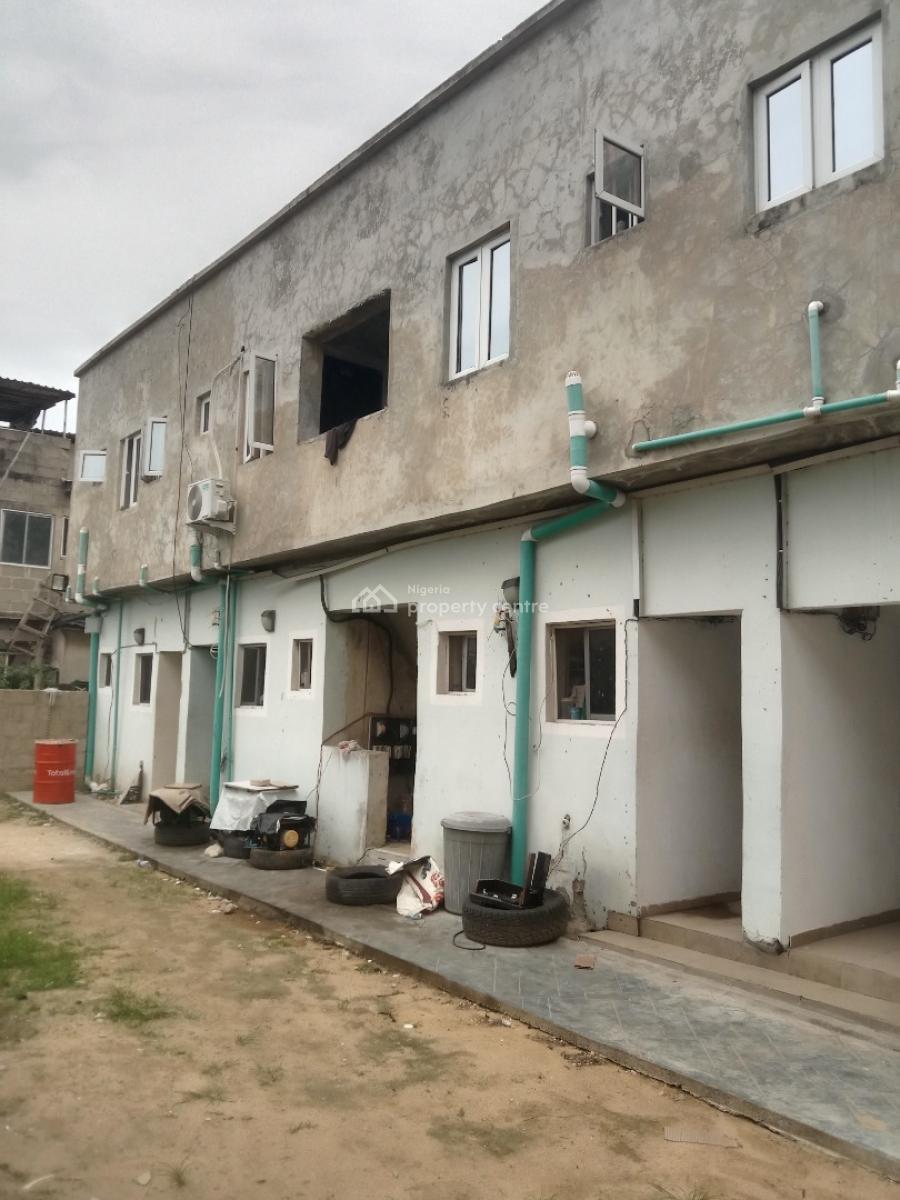 Bedroom and Parlor Apartments Upstairs, Harmony Estate Along Langbasa Road, Ajah, Lagos, Mini Flat (room and Parlour) for Rent