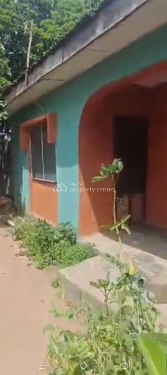 Solid Bungalows of 1 Unit 3 Bedroom and 2 Mini Flats More Than Half Plot, Behind Catholic Church Obadorelasu Isheri Road, Akesan, Alimosho, Lagos, Semi-detached Bungalow for Sale