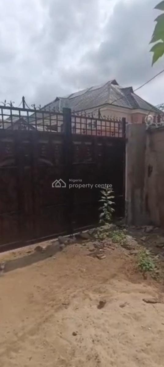 Solid Bungalows of 1 Unit 3 Bedroom and 2 Mini Flats More Than Half Plot, Behind Catholic Church Obadorelasu Isheri Road, Akesan, Alimosho, Lagos, Semi-detached Bungalow for Sale