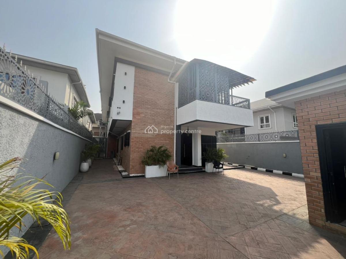 5 Bedroom Detached Duplex in a Sarene and Secured Neighborhood, Lekki Phase 1, Lekki, Lagos, Detached Duplex for Rent