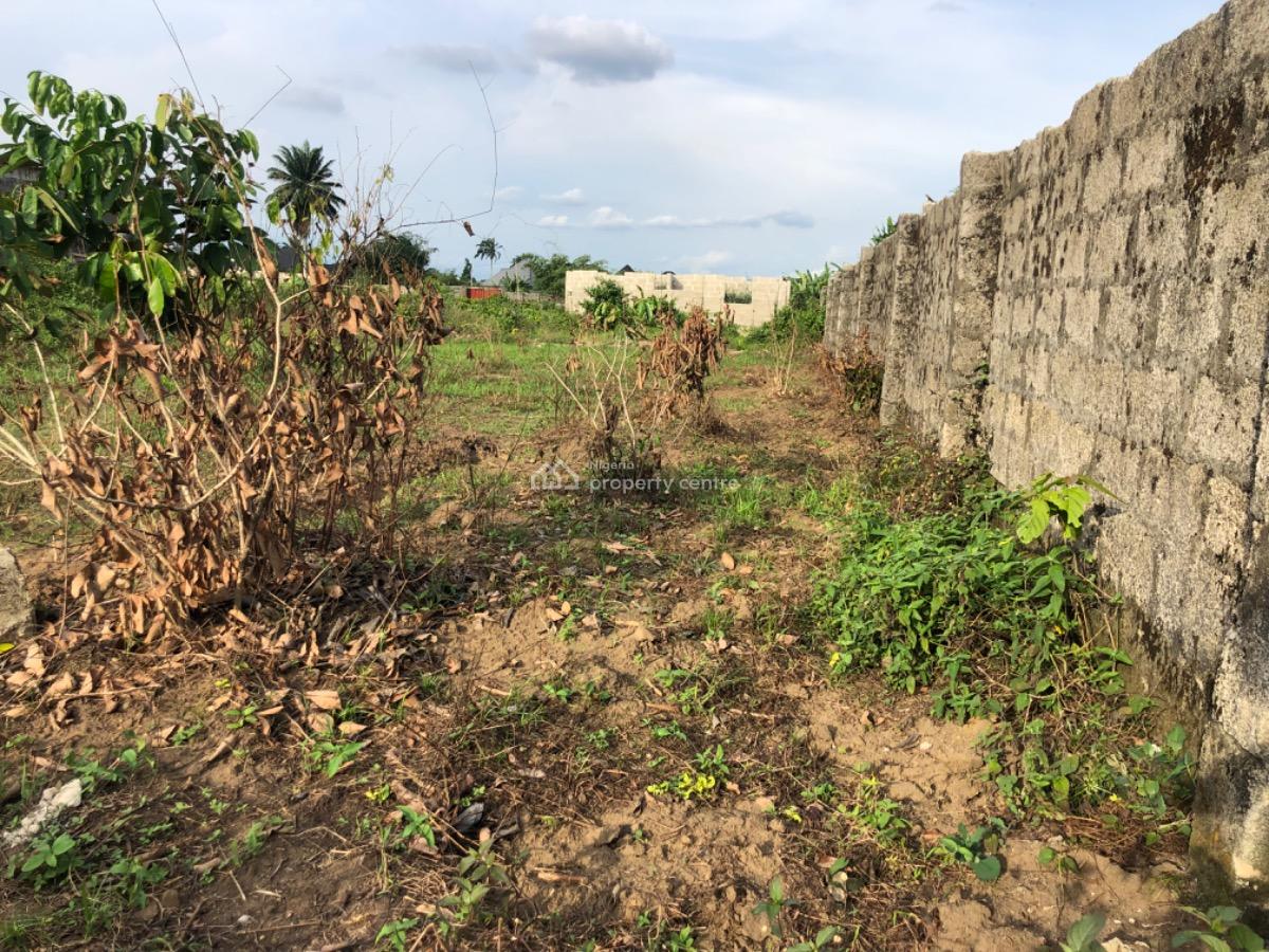Virgin Dry Table 2 Plot of Land Buy and Built, Ohia Iriebe Off Igbo Etche Road  By Eleme Junction, Port Harcourt, Rivers, Residential Land for Sale