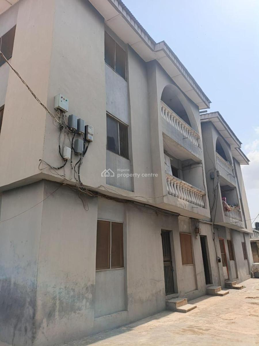 Standard 12 Flat of Two Separate Building, Off Okunola, Egbeda, Alimosho, Lagos, House for Sale