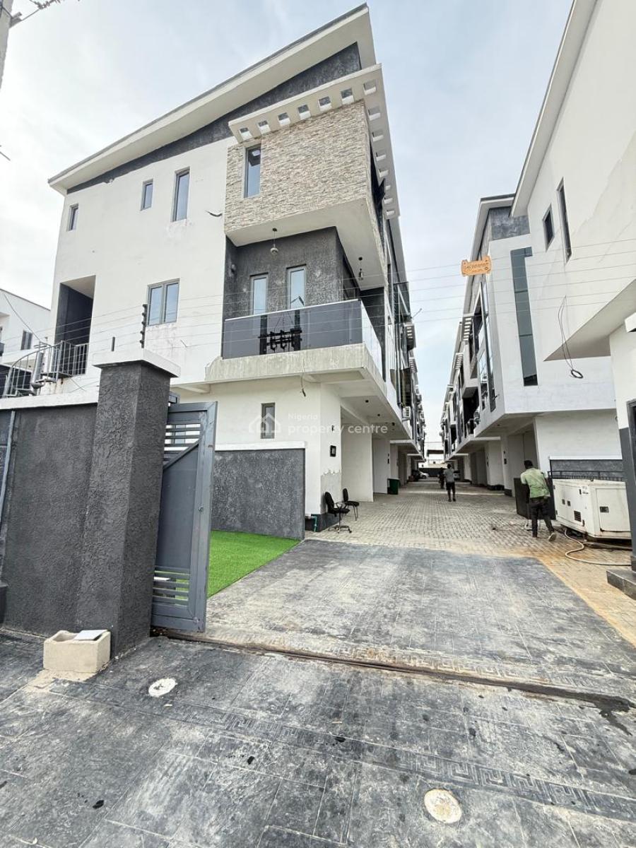 Affordable Premium 5-bedroom Townhouse with Pool, Abraham Adesanya Axis, Ajah, Lagos, Terraced Duplex for Sale