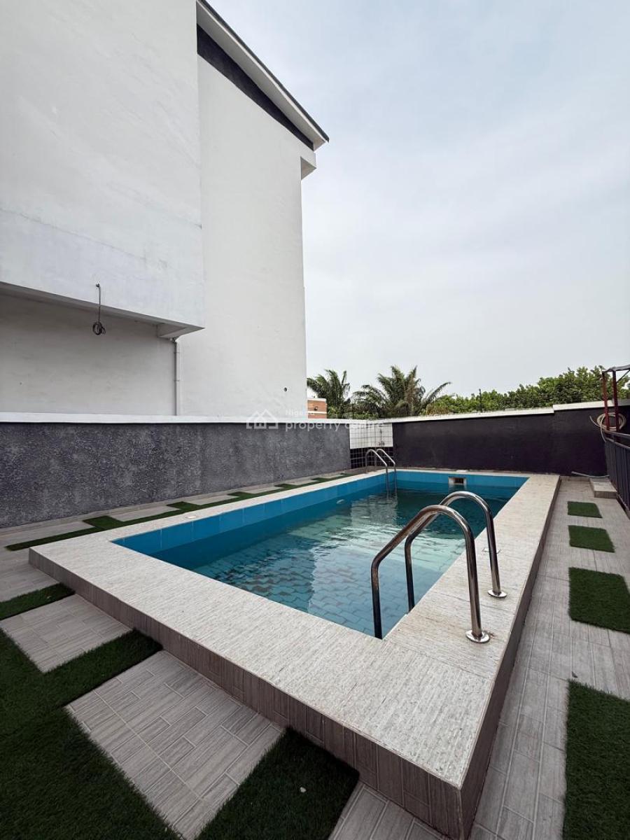 Affordable Premium 5-bedroom Townhouse with Pool, Abraham Adesanya Axis, Ajah, Lagos, Terraced Duplex for Sale