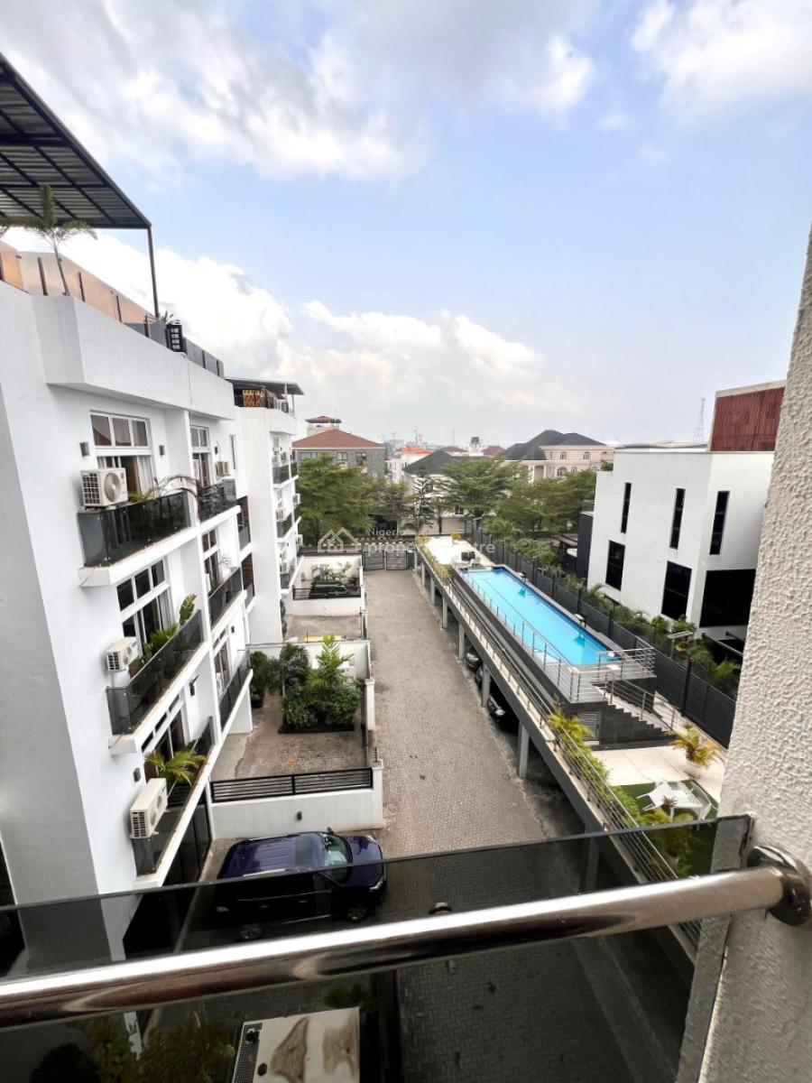 Well Finished Serviced 3 Bedroom Flat with a Room Bq, Banana Island, Ikoyi, Lagos, Flat / Apartment for Rent