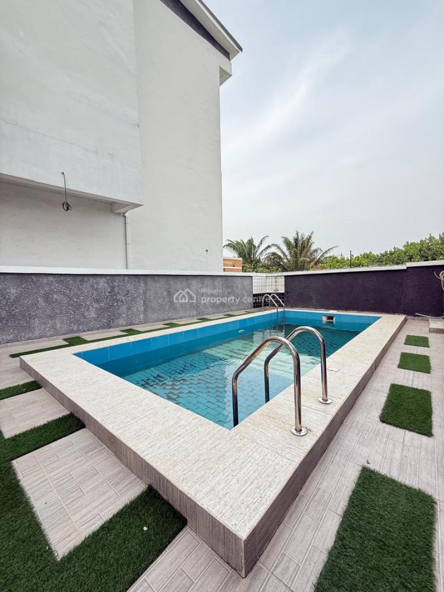 Luxury 5 Bedroom Townhouse with Swimming Pool, Abraham Adesanya Axis, Ajah, Lagos, Terraced Duplex for Sale