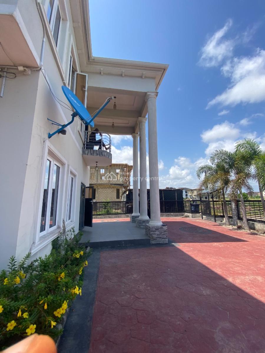 Luxury 4bed with Clean Water in a Secured Est Facing Lekki Epe Rd, Abraham Adesanya Estate, Ajah, Lagos, Detached Duplex for Rent