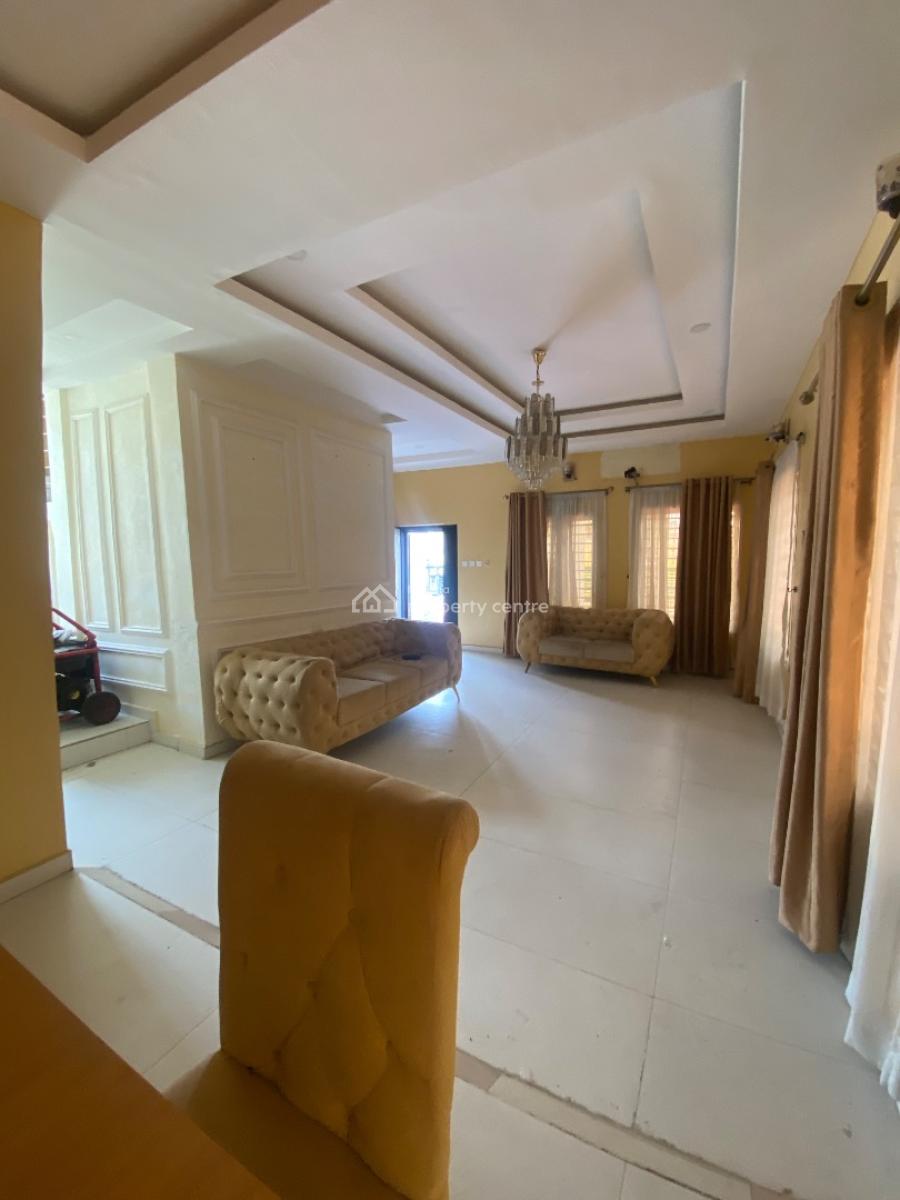 Luxury 4bed with Clean Water in a Secured Est Facing Lekki Epe Rd, Abraham Adesanya Estate, Ajah, Lagos, Detached Duplex for Rent