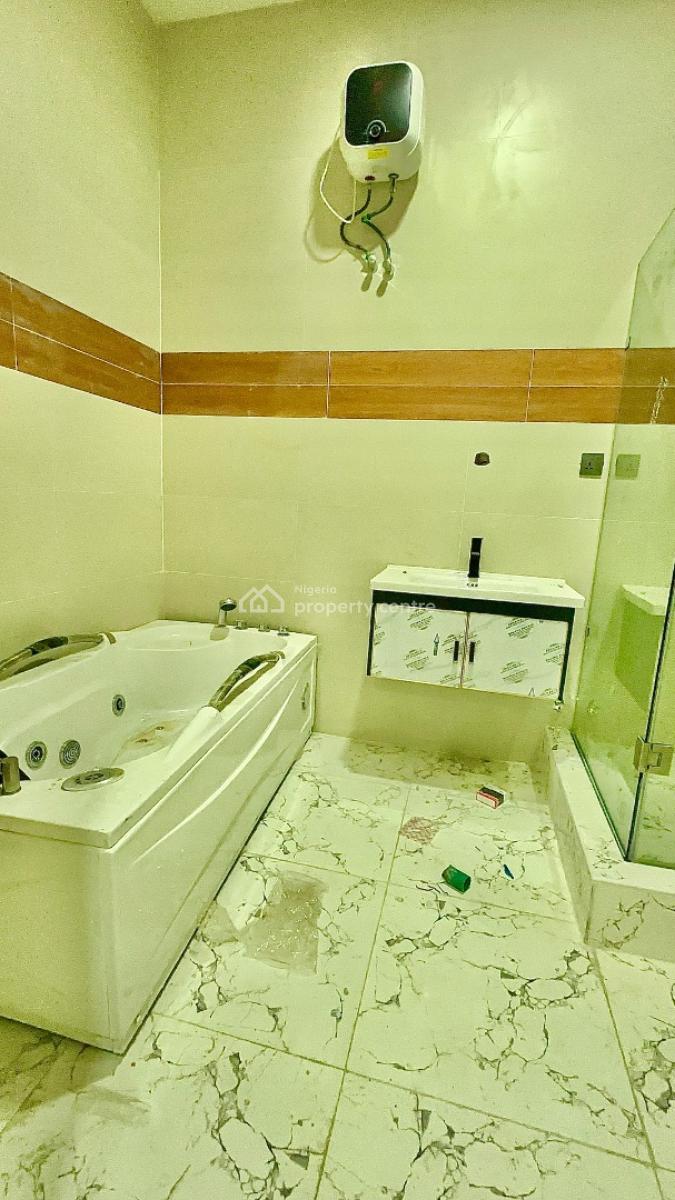 Fully Serviced 4 Bedroom Terrace, Woodland Court2, Mobil Road, Ilaje, Ajah, Lagos, Terraced Duplex for Rent