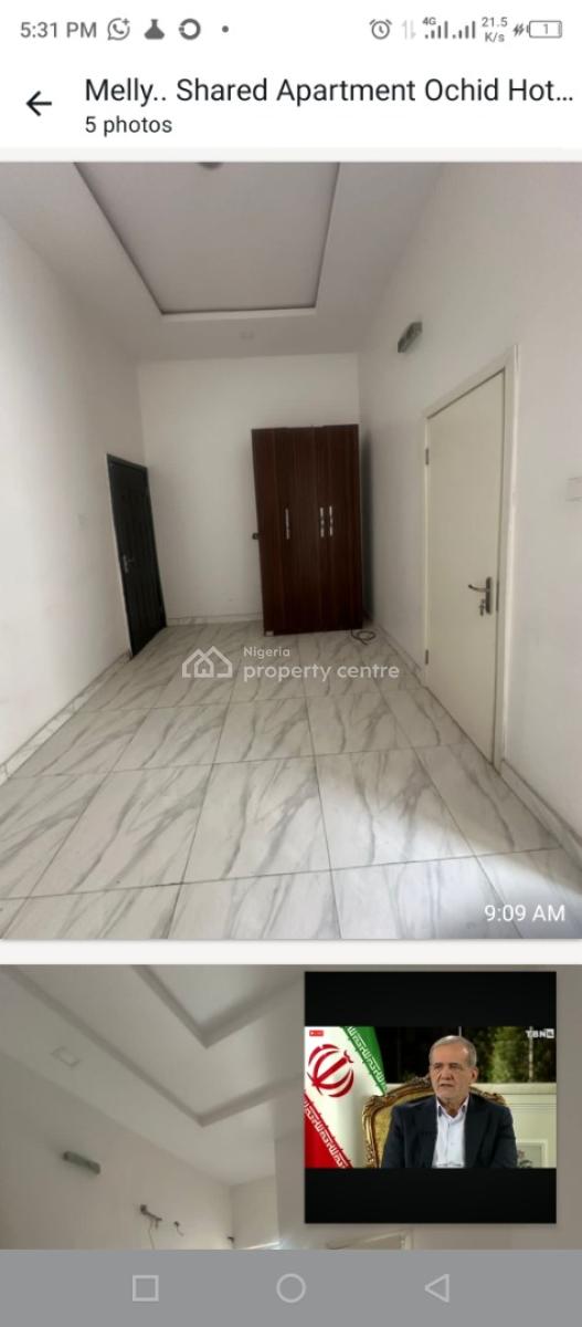 Room Upstairs, Ikota Gra, Lekki, Lagos, Self Contain (single Rooms) for Rent