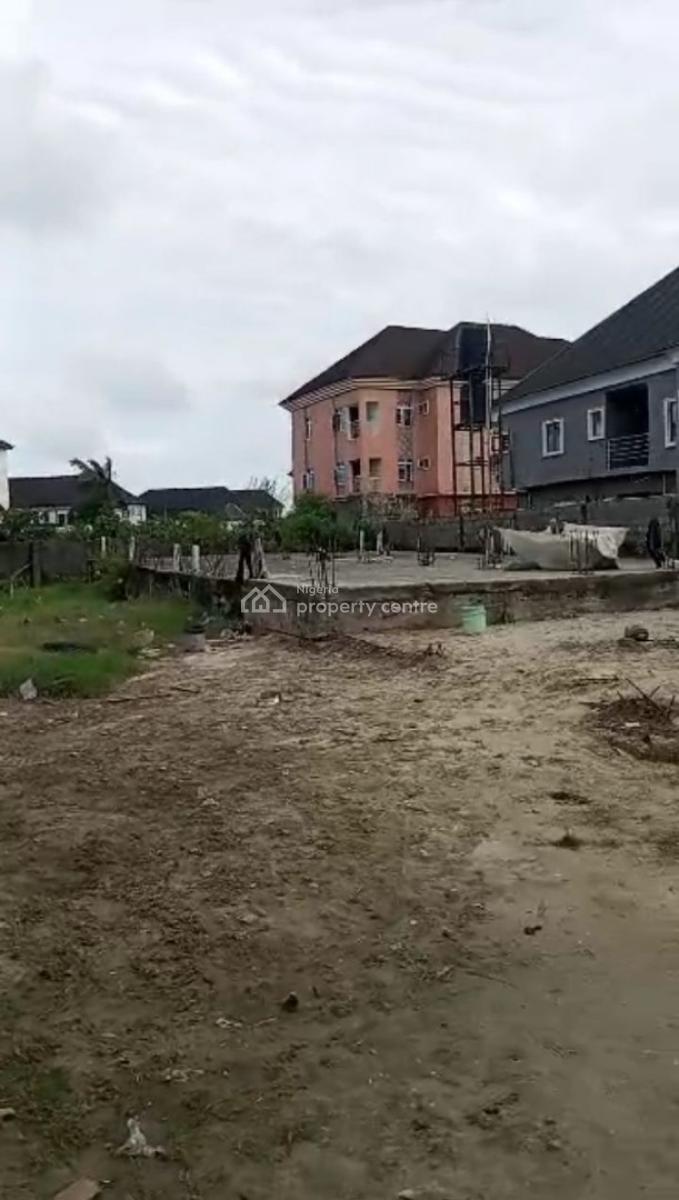 One Plot of Land By The Road, Miracle Avenue, Sangotedo, Ajah, Lagos, Land for Sale