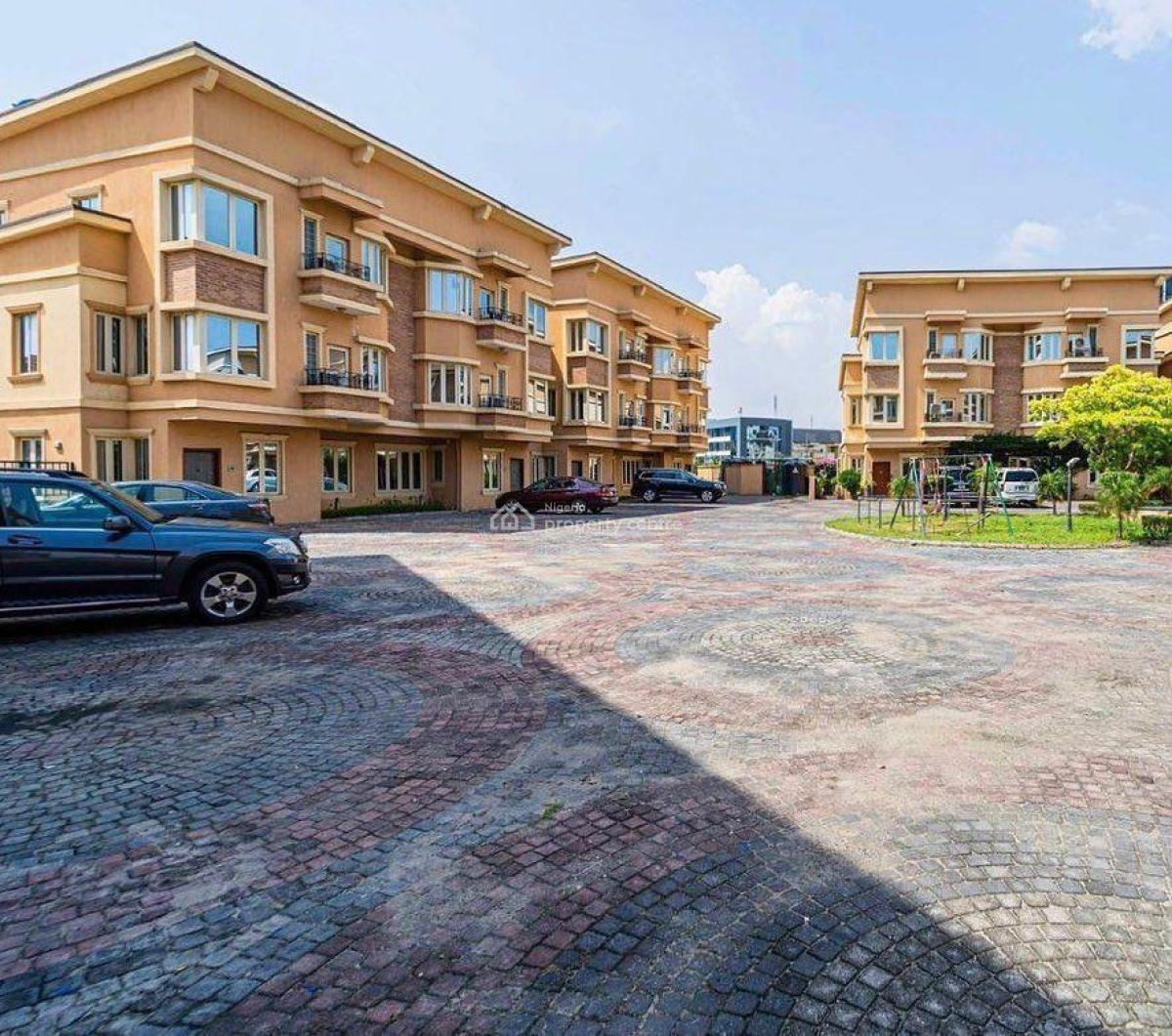 Capacious 4 Bedroom Terrace Duplex, Oniru, Victoria Island (vi), Lagos, Terraced Duplex for Sale