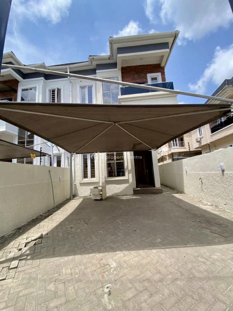 Spacious and Luxury with a B Q, Chevron Alternative, Lekki, Lagos, Semi-detached Duplex for Rent