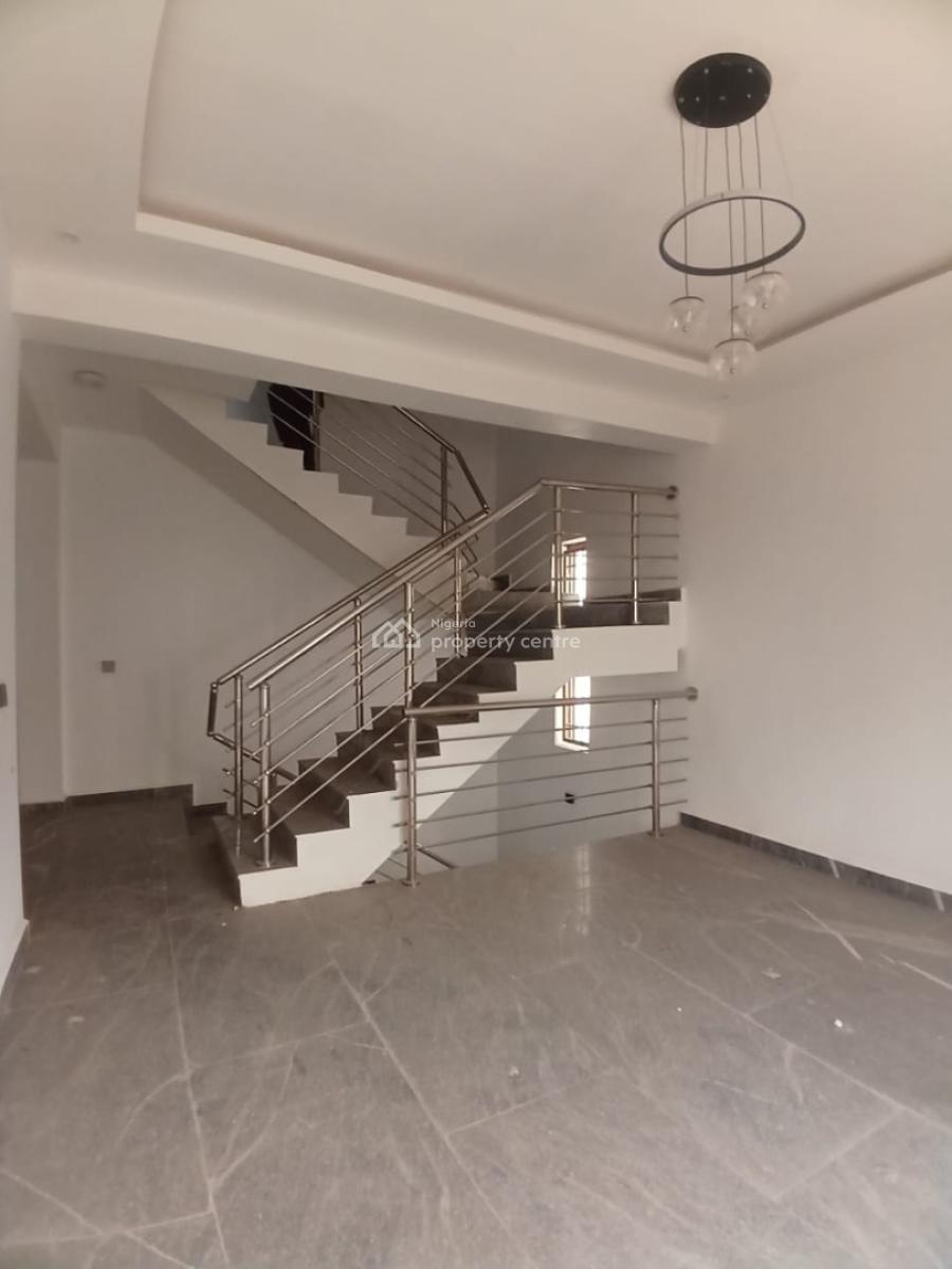 Newly Built 5 Bedroom Terrace with Bq, Serene Environment, Asokoro District, Abuja, Terraced Duplex for Rent