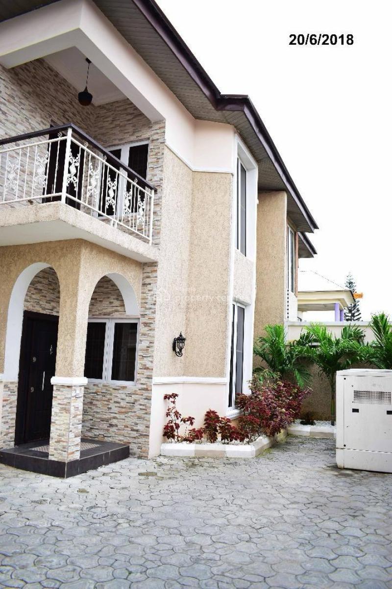 Dm for Video: Furnished 4bedroom Detached Duplex Secured Estate, Lekki Phase 1, Lekki, Lagos, Detached Duplex for Rent