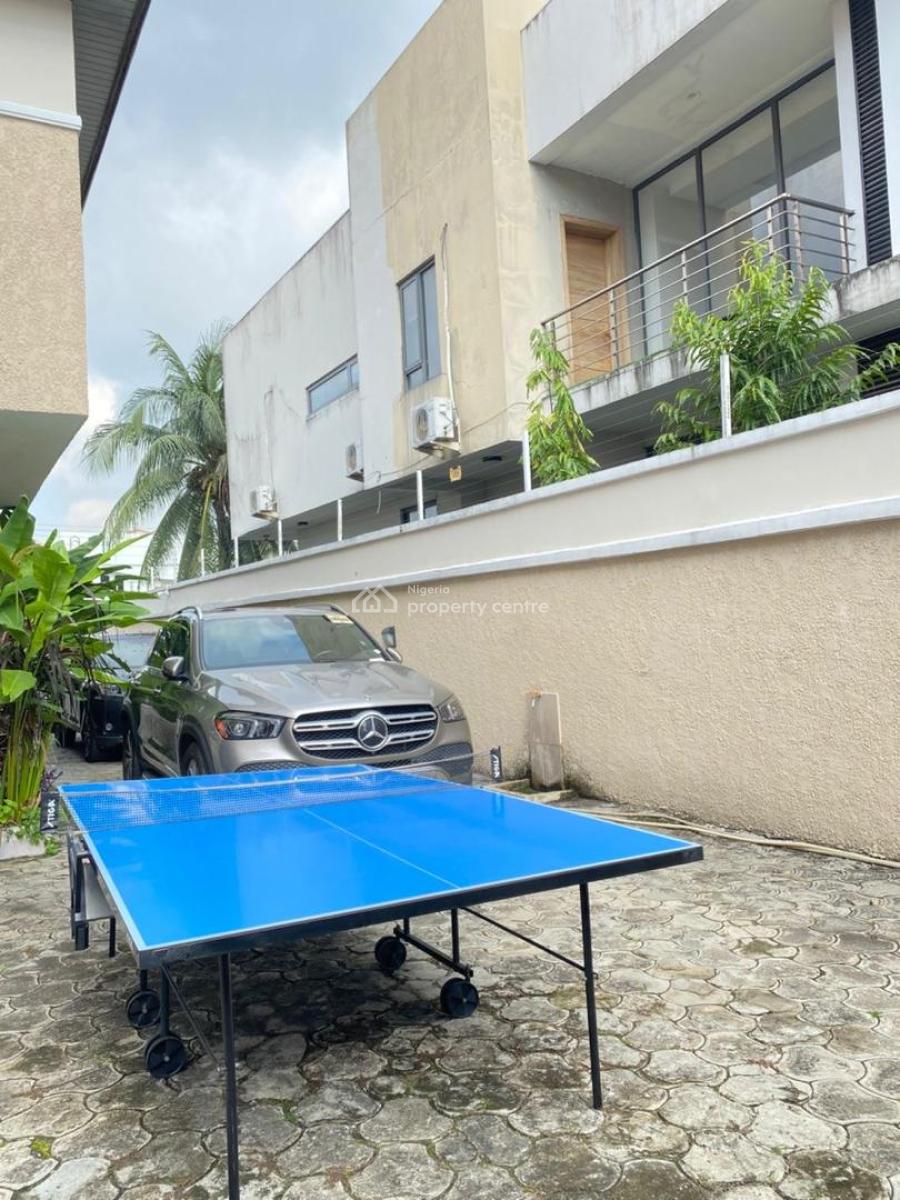 Dm for Video: Furnished 4bedroom Detached Duplex Secured Estate, Lekki Phase 1, Lekki, Lagos, Detached Duplex for Rent