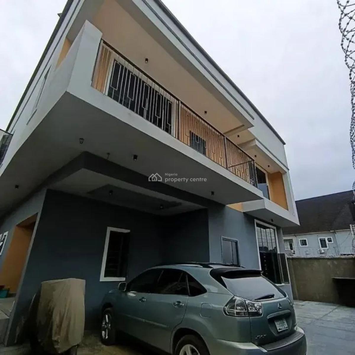 German Standard 5 Bedroom Duplex with 1 Room Bq, Ceedarwood Estate Sar Road, Rukpokwu, Port Harcourt, Rivers, Detached Duplex for Sale