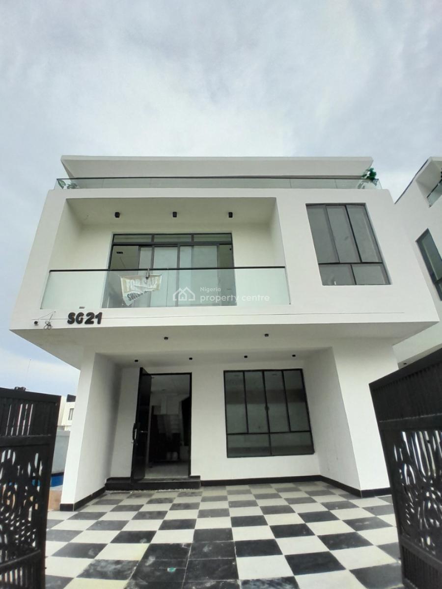 Luxury 5 Bedroom Fully Detached Duplex with Swimming Pool, Chevron, Lekki, Lagos, Detached Duplex for Sale