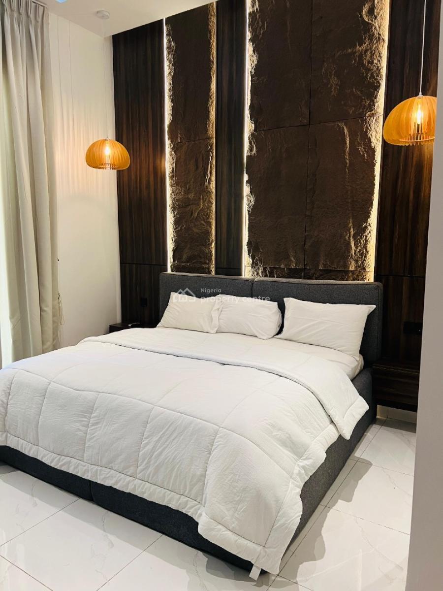 2 Bedroom Fully Automated Apartment with  Smart Lock Swimming Pool, Ps, Lekki Phase 1, Lekki, Lagos, Flat / Apartment Short Let