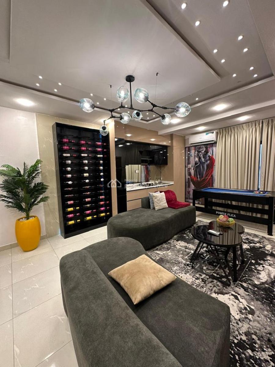 2 Bedroom Fully Automated Apartment with  Smart Lock Swimming Pool, Ps, Victoria Island (vi), Lagos, Flat / Apartment Short Let
