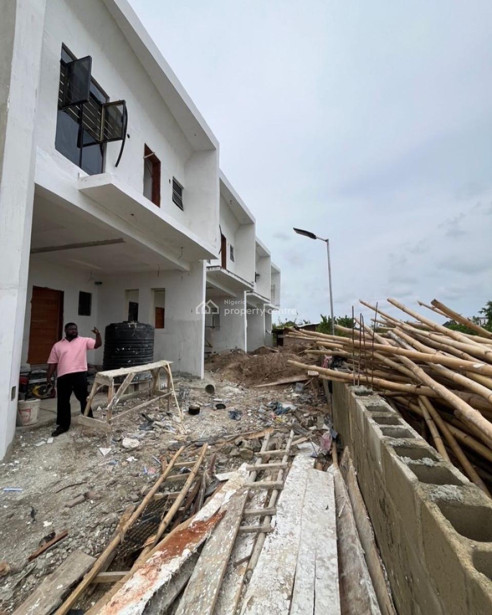 Lovely 4 Bedroom Terrace Duplex with Bq, Ajah, Ajah, Lagos, Terraced Duplex for Sale