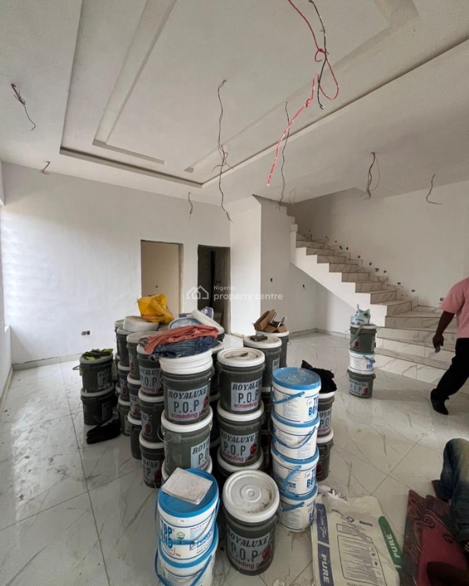 Lovely 4 Bedroom Terrace Duplex with Bq, Ajah, Ajah, Lagos, Terraced Duplex for Sale