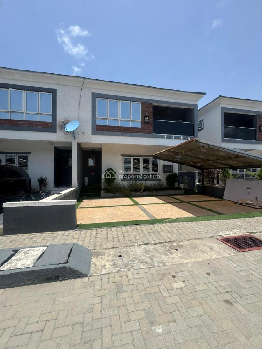 Executive 4-bedroom Semi-detached Duplex with Bq in Prime Vgc, Harris Drive, Vgc, Lekki, Lagos, Semi-detached Duplex for Rent