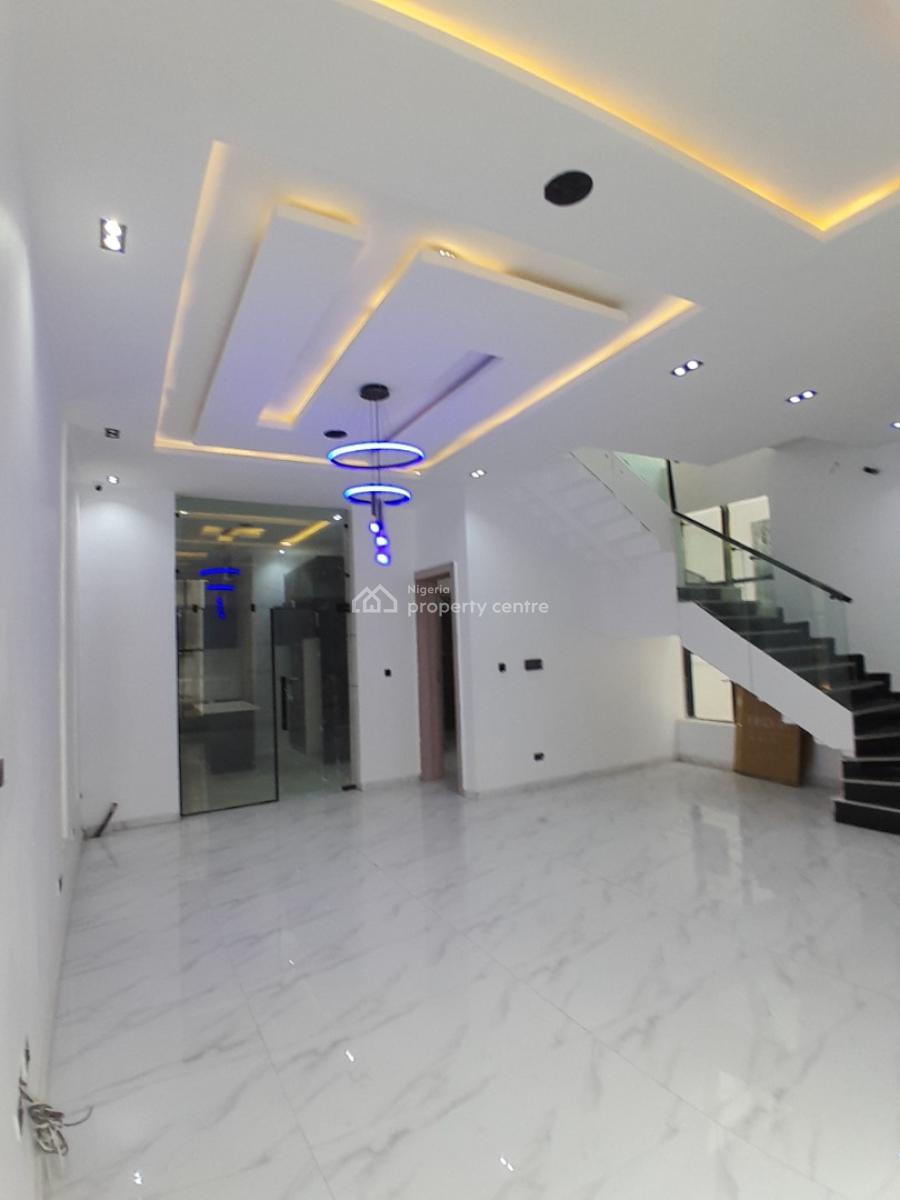 Elegant 4 Bedroom Fully Detached Duplex with Swimming Pool, Chevron, Lekki, Lagos, Detached Duplex for Sale