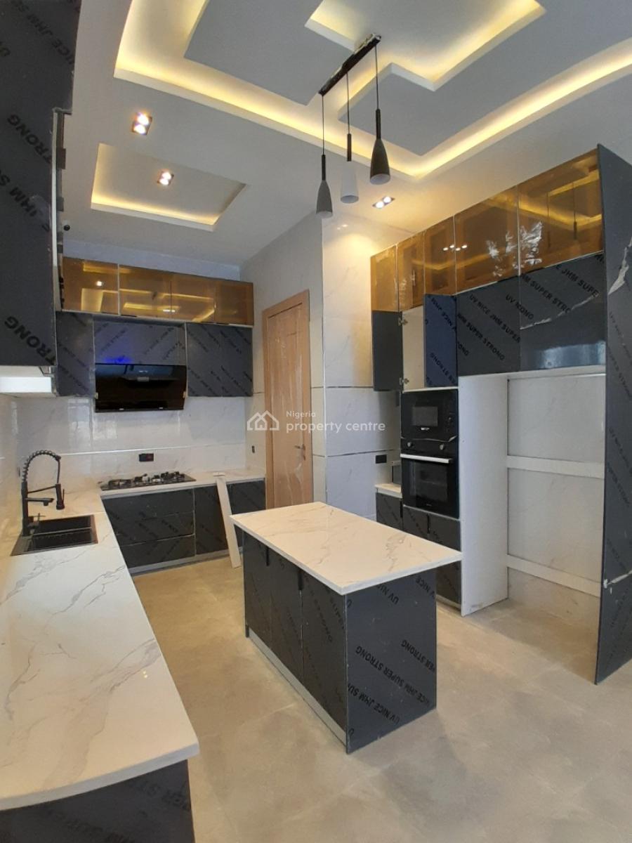 Elegant 4 Bedroom Fully Detached Duplex with Swimming Pool, Chevron, Lekki, Lagos, Detached Duplex for Sale