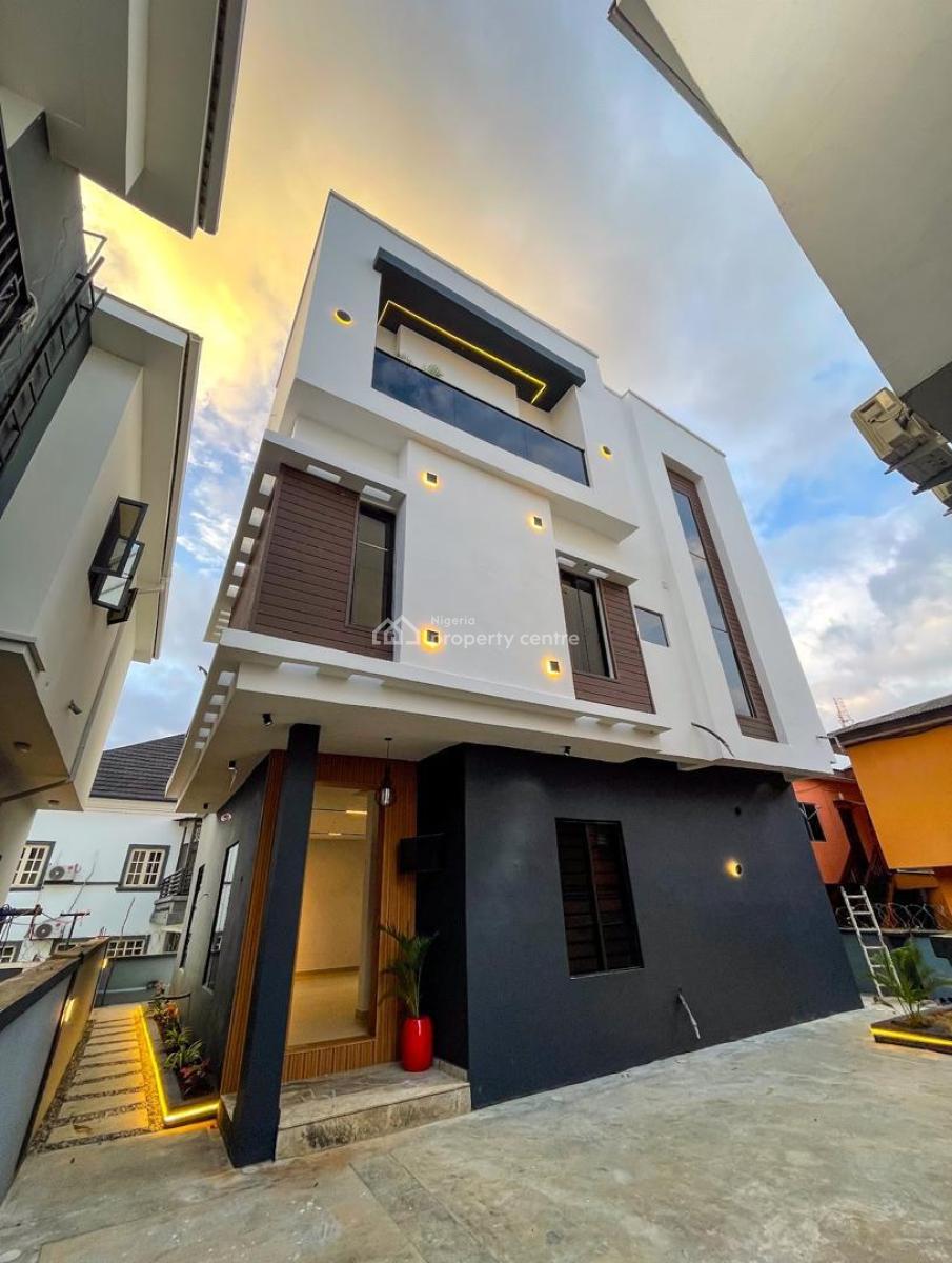 Contemporary 4bedrooms Fully Detached - Duplex House + Bq + Gym House, Gra Phase 2, Magodo, Lagos, Detached Duplex for Sale