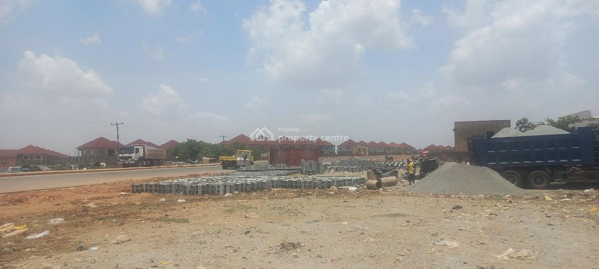 Fast Selling: 180sqm Terrace Duplex Plot Karsana Fcda R of O, Behind Papals Ground Before Soles Residence, Karsana, Abuja, Residential Land for Sale