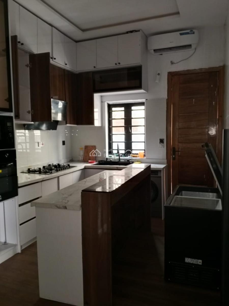 Well Maintained 4 Bedroom Semi Detached House with Bq, Ikota Gra By Mega Chicken Bus Stop, Ikota, Lekki, Lagos, Terraced Duplex for Rent