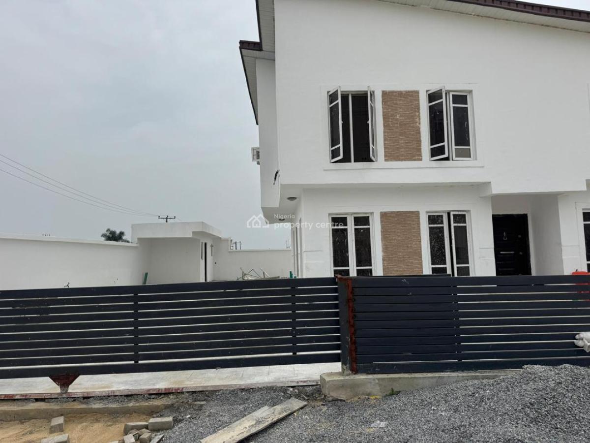 Carcass 4 Bedroom Duplex+bq, Sangotedo Ajah, Sangotedo, Ajah, Lagos, Terraced Duplex for Sale