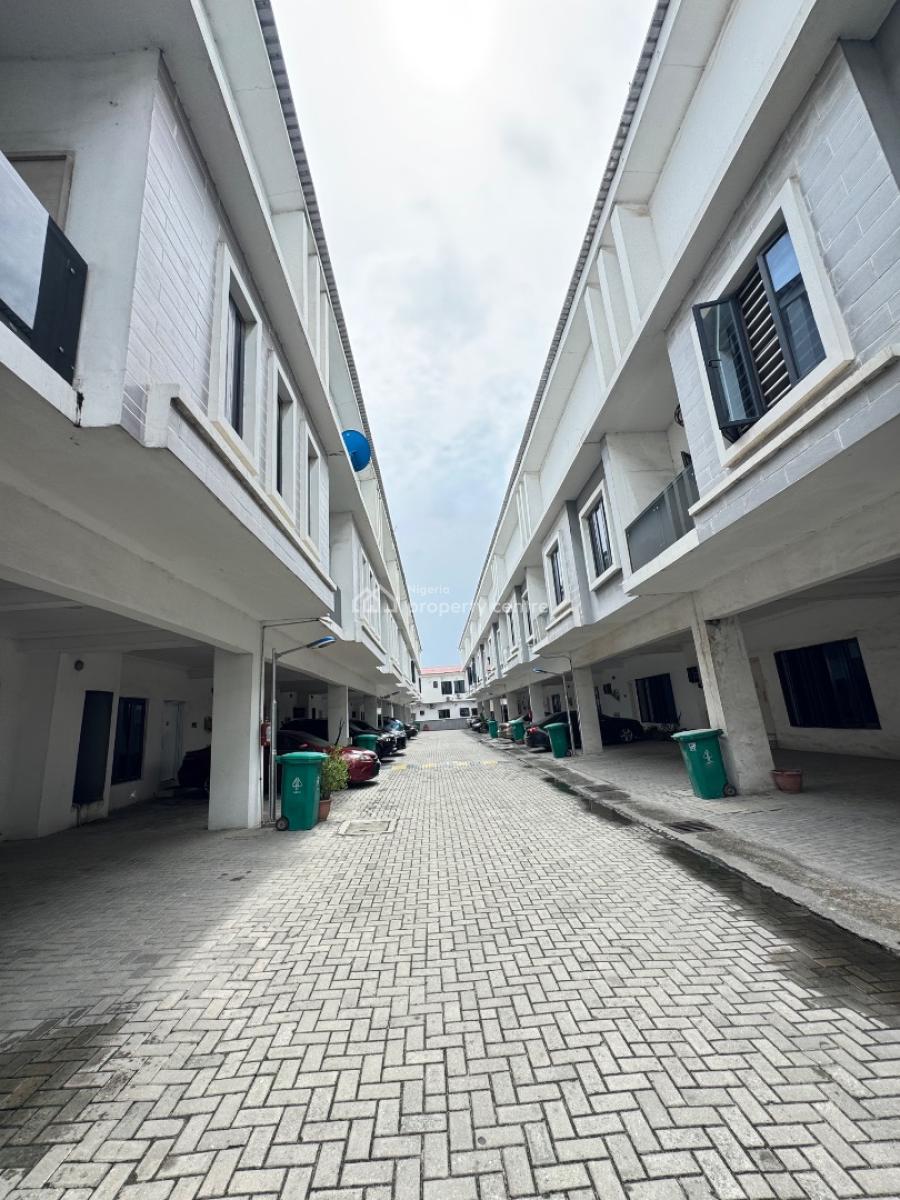 24 Hours Light Luxurious 3bed Duplex Pool Gym Play G Football Pitch., Orchid Road Lekki Victoria Crest 3 Estate, Lekki, Lagos, Terraced Duplex for Rent