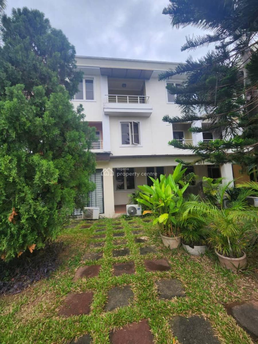 Furnished 4 Bedroom Terrace Duplex with Bq and Swimming Pool, Banana Island, Ikoyi, Lagos, Terraced Duplex for Sale