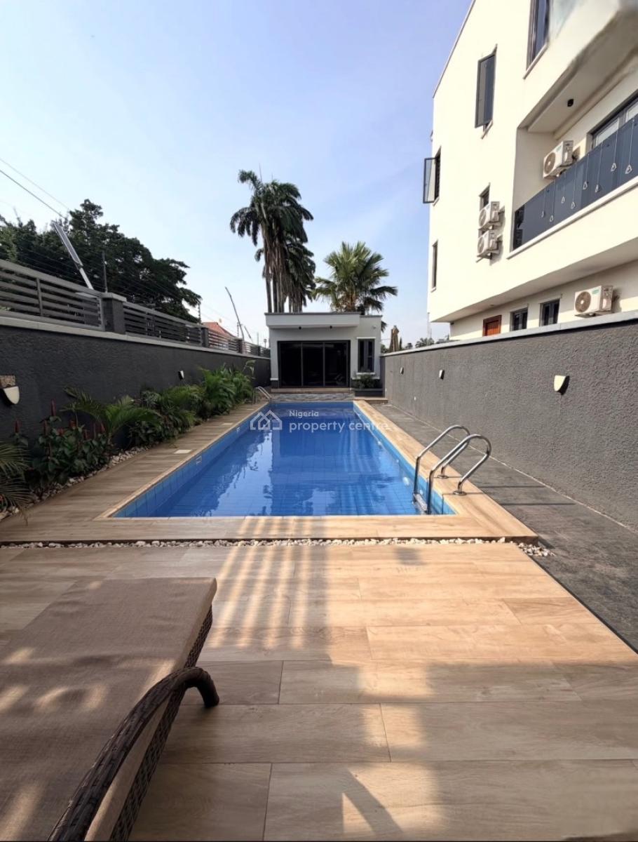 Fully Furnished 4 Bedroom Semi Detached Duplexes +bq+ Swimming Pool, Ikeja Gra, Ikeja, Lagos, Semi-detached Duplex for Sale