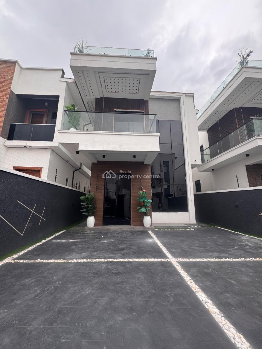 Brand New 5 Bedrooms Detached Duplex with Bq, Lekki Palms, Ado, Ajah, Lagos, Detached Duplex for Sale
