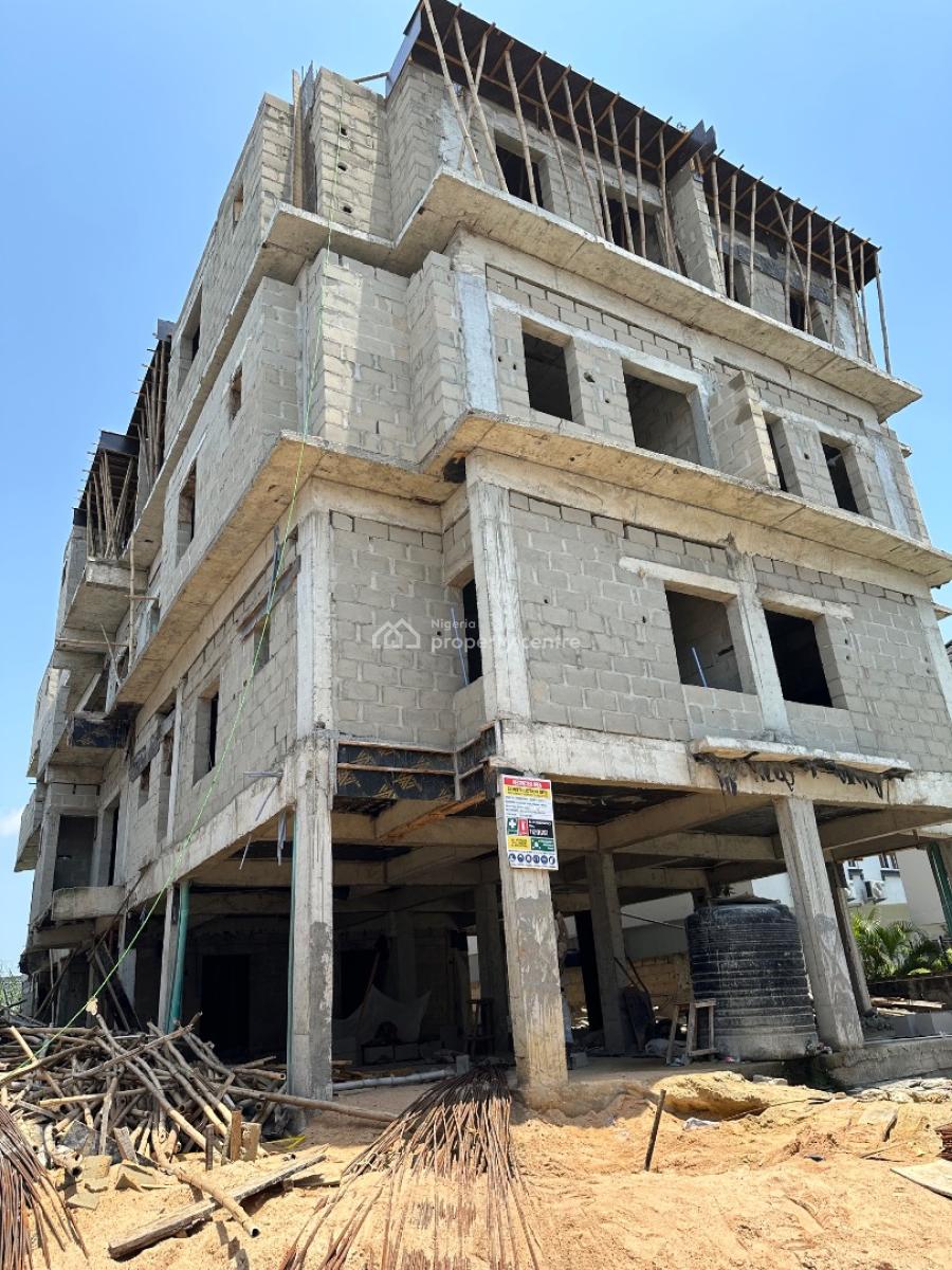 Smart & Automated 2 Bedroom with Rooftop Pool, Elevator, Gym & Lounge, Chevron Drive, Lekki, Lagos, Flat / Apartment for Sale