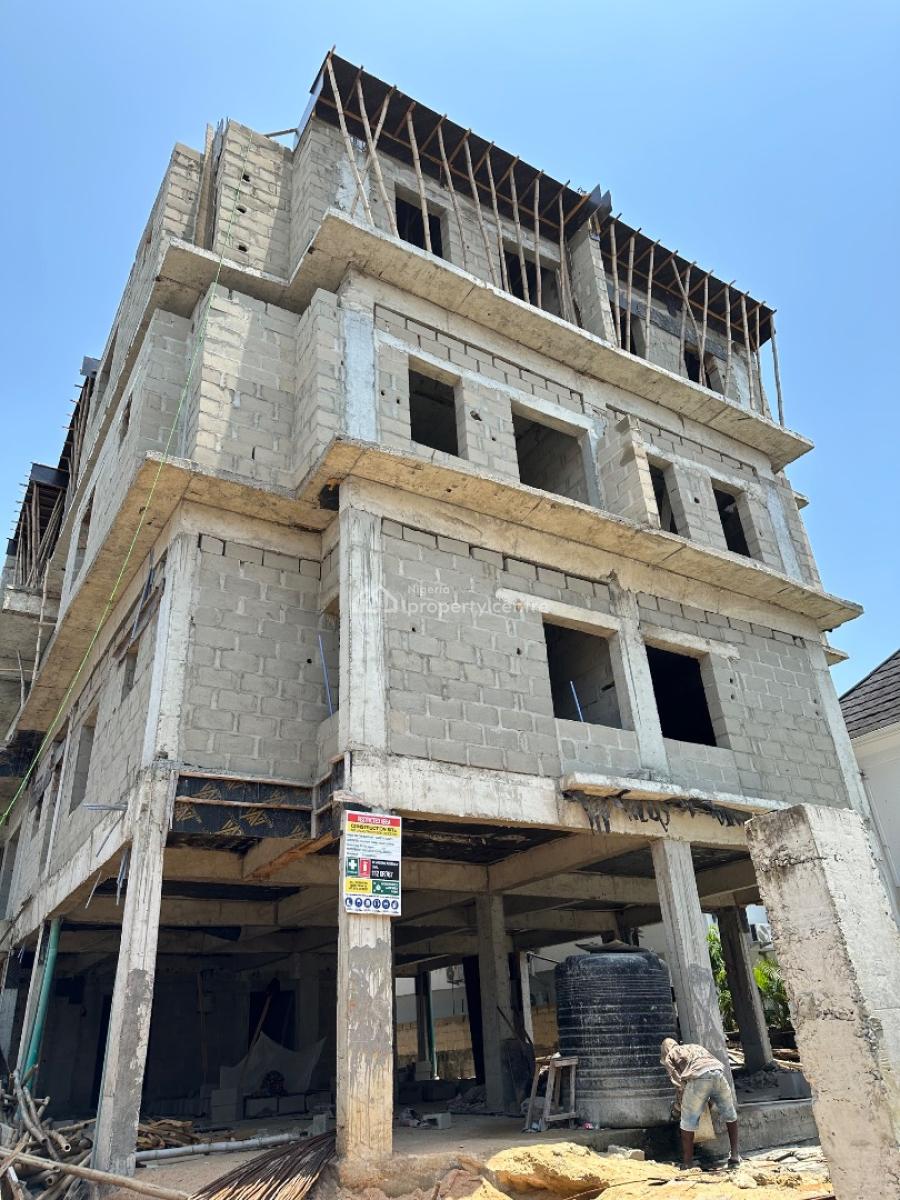 Smart & Automated 2 Bedroom with Rooftop Pool, Elevator, Gym & Lounge, Chevron Drive, Lekki, Lagos, Flat / Apartment for Sale