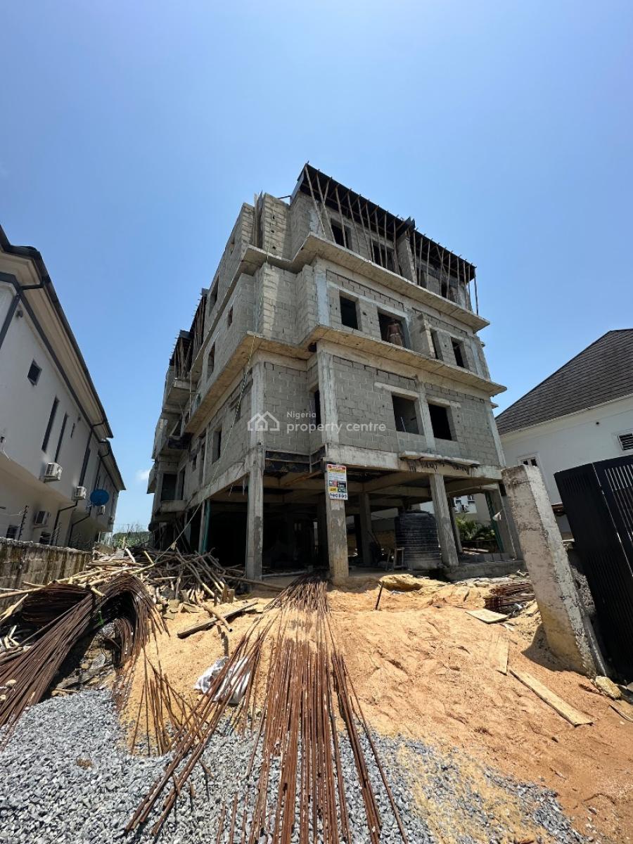 Smart & Automated 2 Bedroom with Rooftop Pool, Elevator, Gym & Lounge, Chevron Drive, Lekki, Lagos, Flat / Apartment for Sale