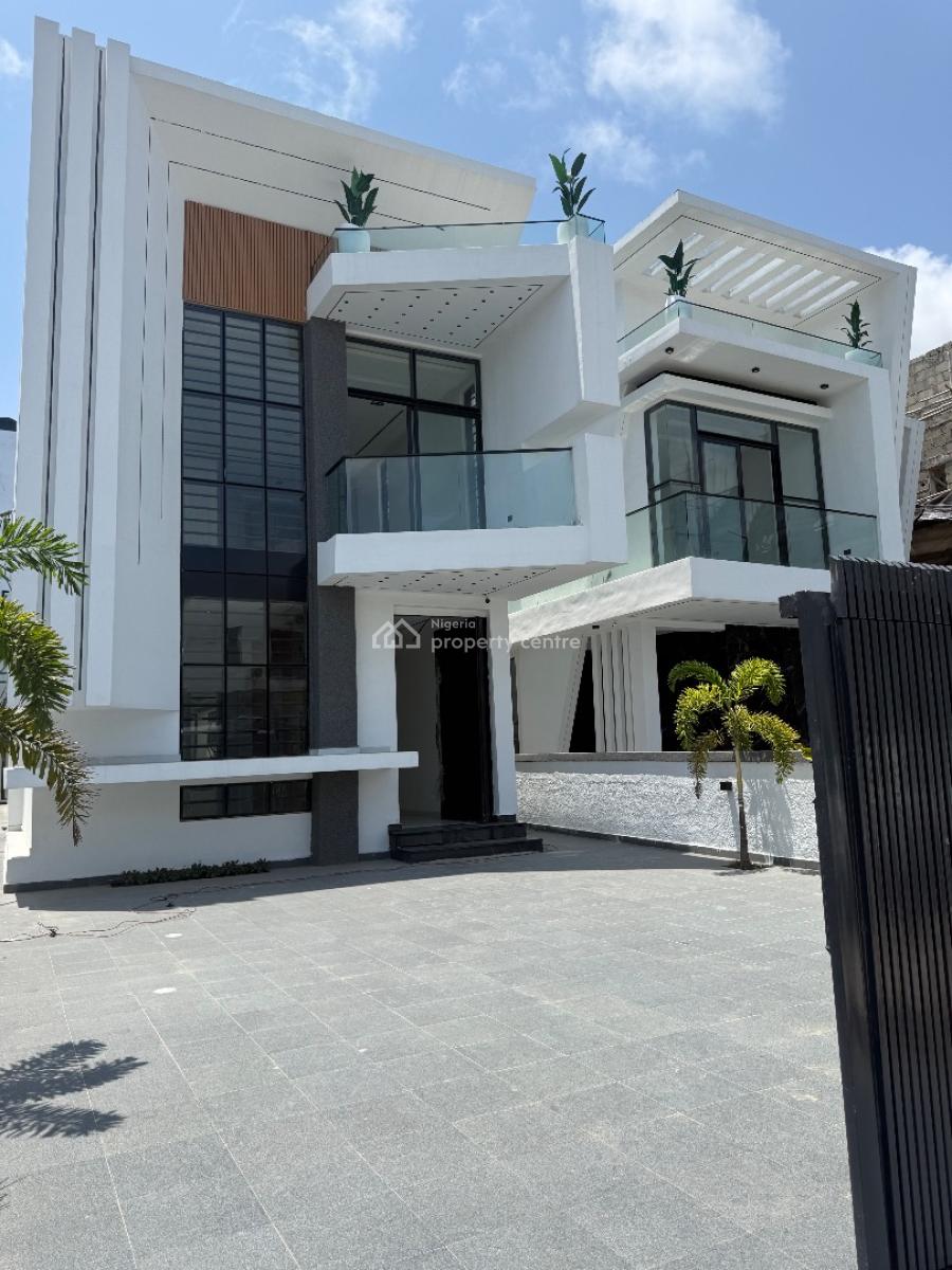 2 Units of 5 Bedroom Duplex, in an Access Code, Tag to Enter Estate, Chevron Toll Gate, Lekki, Lagos, Detached Duplex for Sale