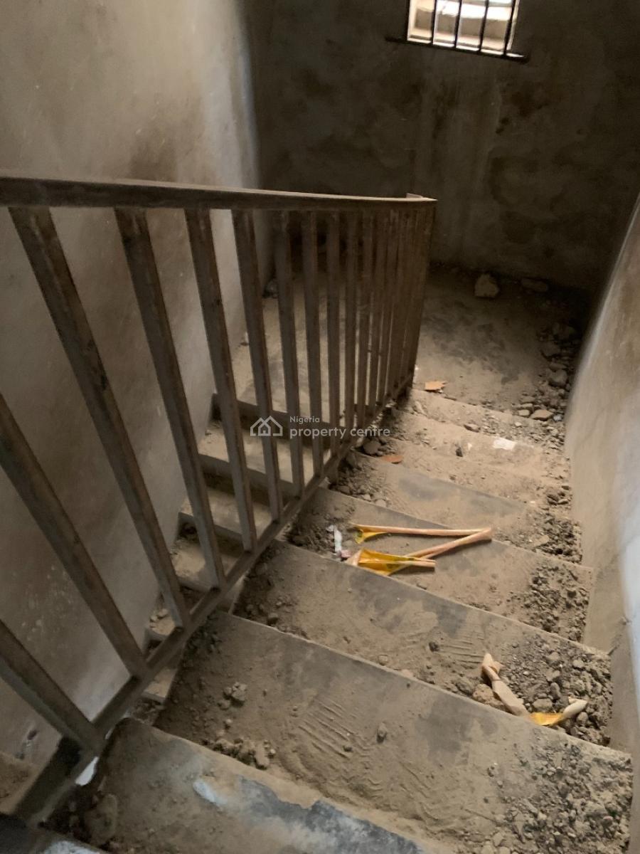 4 Bedroom Carcass Duplex, Abijo, Ajah, Lagos, Detached Duplex for Sale