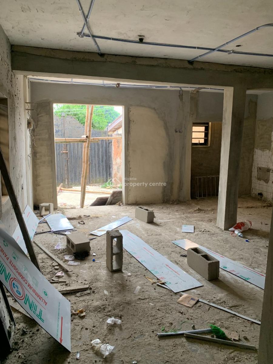 4 Bedroom Carcass Duplex, Abijo, Ajah, Lagos, Detached Duplex for Sale