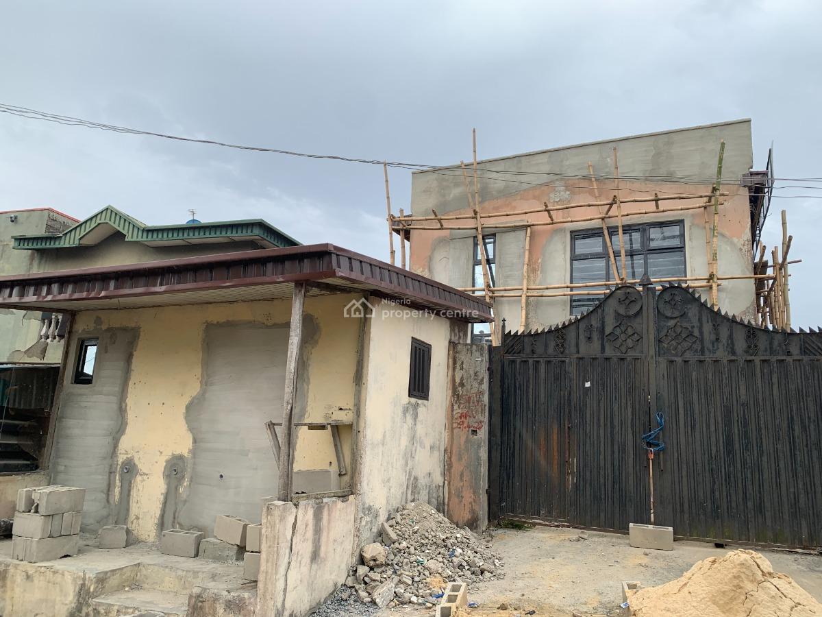 4 Bedroom Carcass Duplex, Abijo, Ajah, Lagos, Detached Duplex for Sale