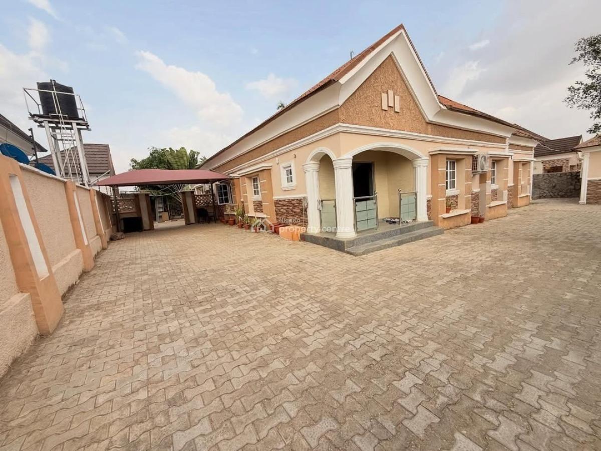 5 Bedroom Detached Bungalow + 2 Room Bq, Life Camp, Abuja, Detached Bungalow for Sale