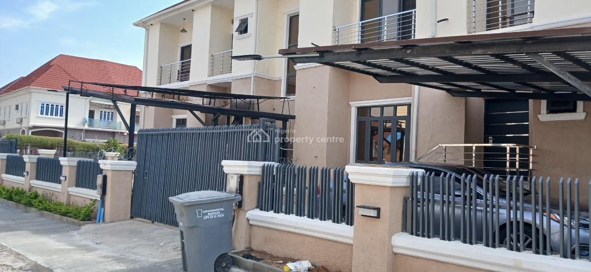 Newly Finished Luxury 4 Bedroom Terraced House, Cluster 5, River Park Estate, Lugbe District, Abuja, Terraced Duplex for Rent