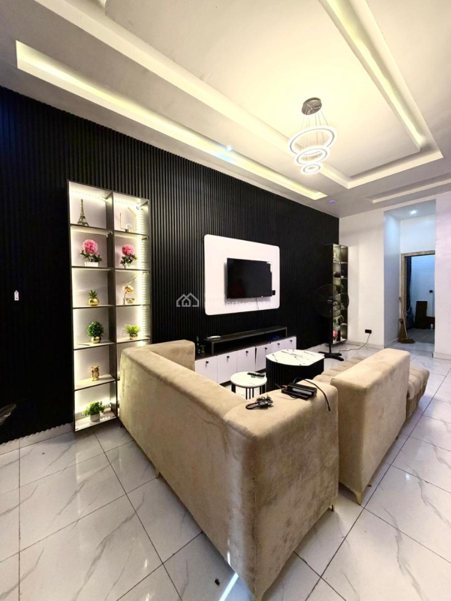 New 3 Bedroom Furnished Semi Detached Duplex, By Peperoni Bus Stop, Ajah, Lagos, Semi-detached Duplex for Rent